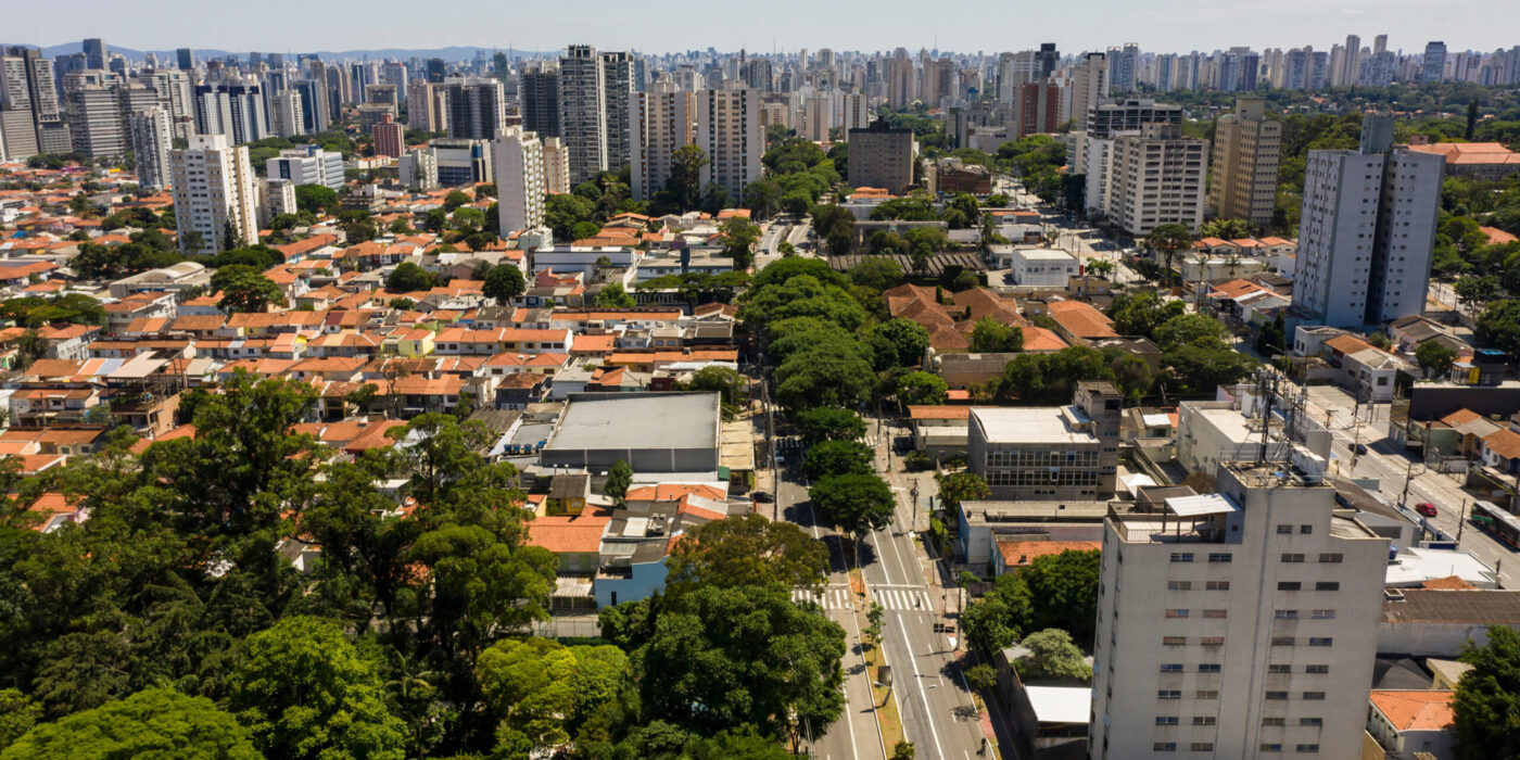 Vista de cima do bairro boa vista